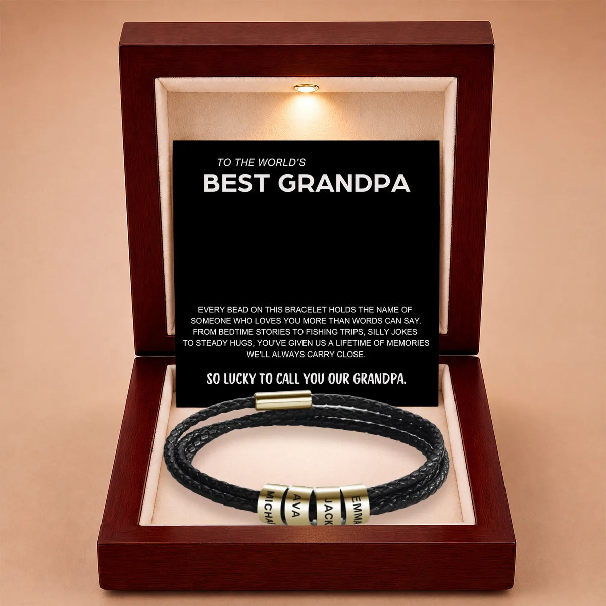 Inner Circle Timeless Bracelet For Granddad