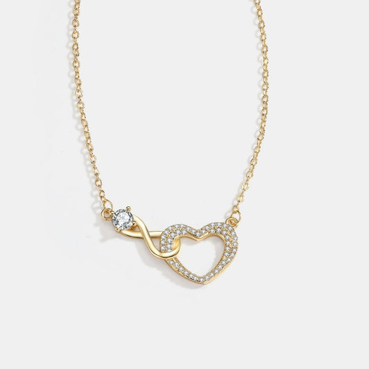Mother Daughter - Infinity Heart Necklace