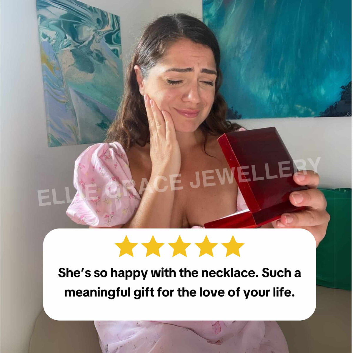 To My Wife - Love Heart Necklace