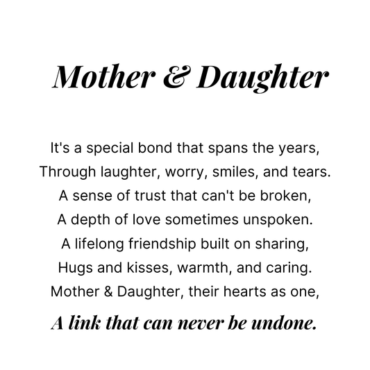 Mother Daughter - Infinity Heart Bracelet