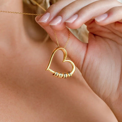 Charming Heart Necklace Additional Beads