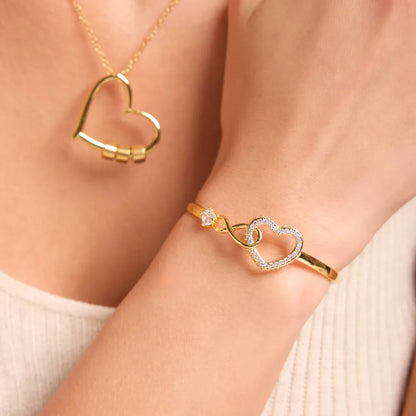 To My Daughter - Forever Linked Bracelet - 'Proud of the Woman You've Become'