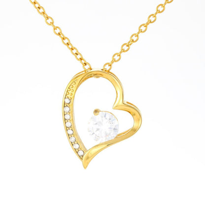 Love Heart Necklace For Soulmate -  The Day I Met You