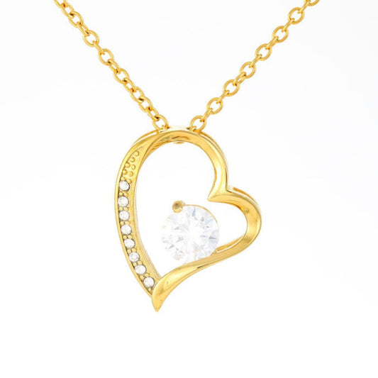 Love Heart Necklace For Soulmate -  The Day I Met You