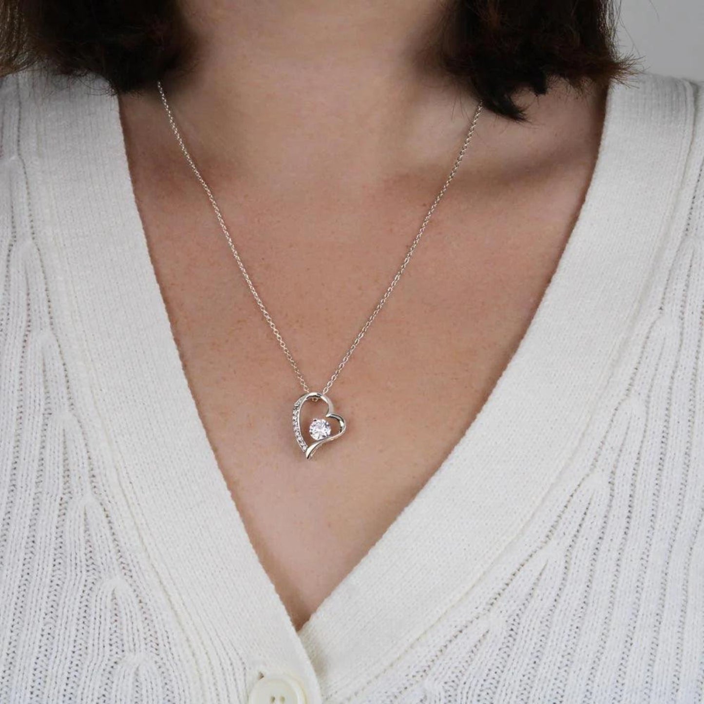 Love Heart Necklace For Soulmate - Find You Sooner And Love You Longer