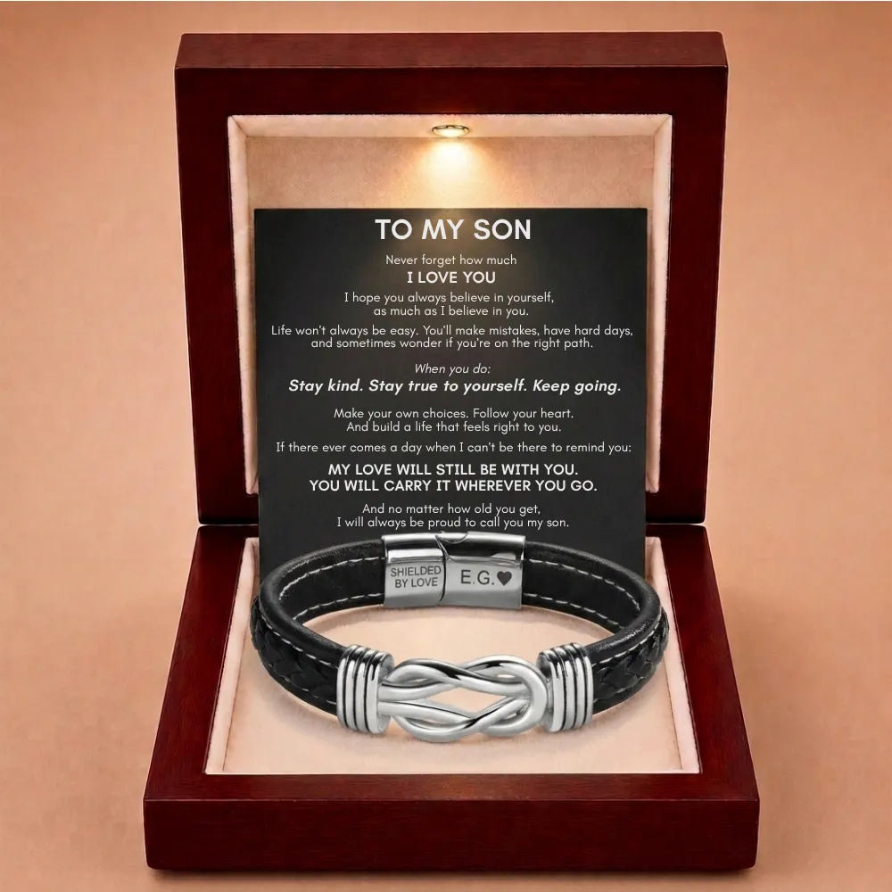 Forever Linked Together Bracelet for Son - My Love Will Always Be With You
