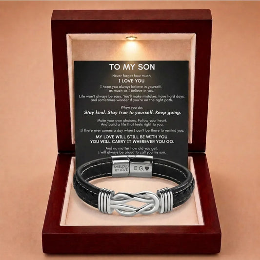 Forever Linked Together Bracelet for Son - My Love Will Always Be With You