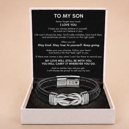 Forever Linked Together Bracelet for Son - My Love Will Always Be With You