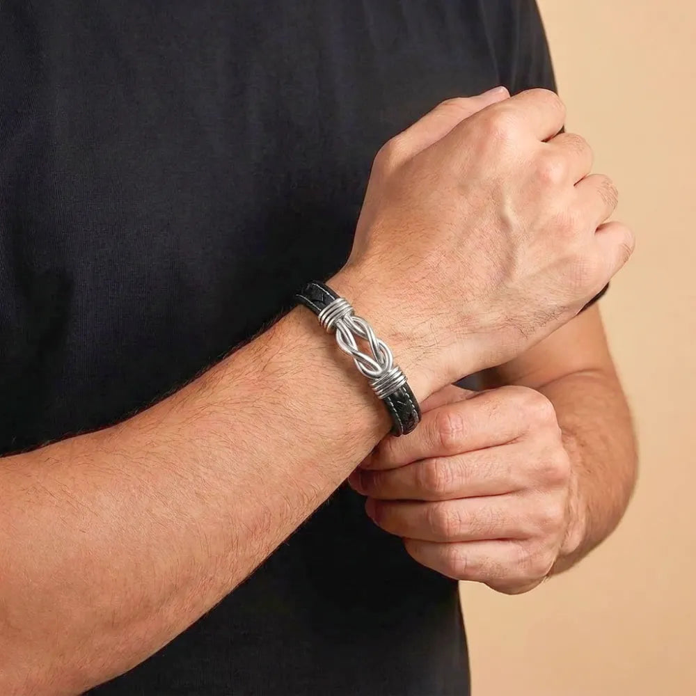 Forever Linked Together Bracelet for Son - I Will Always Believe In You