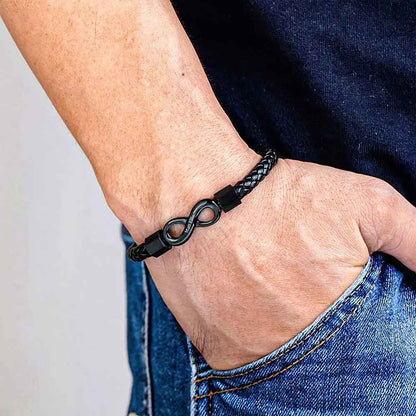 To My Man - Infinity Personalised Bracelet