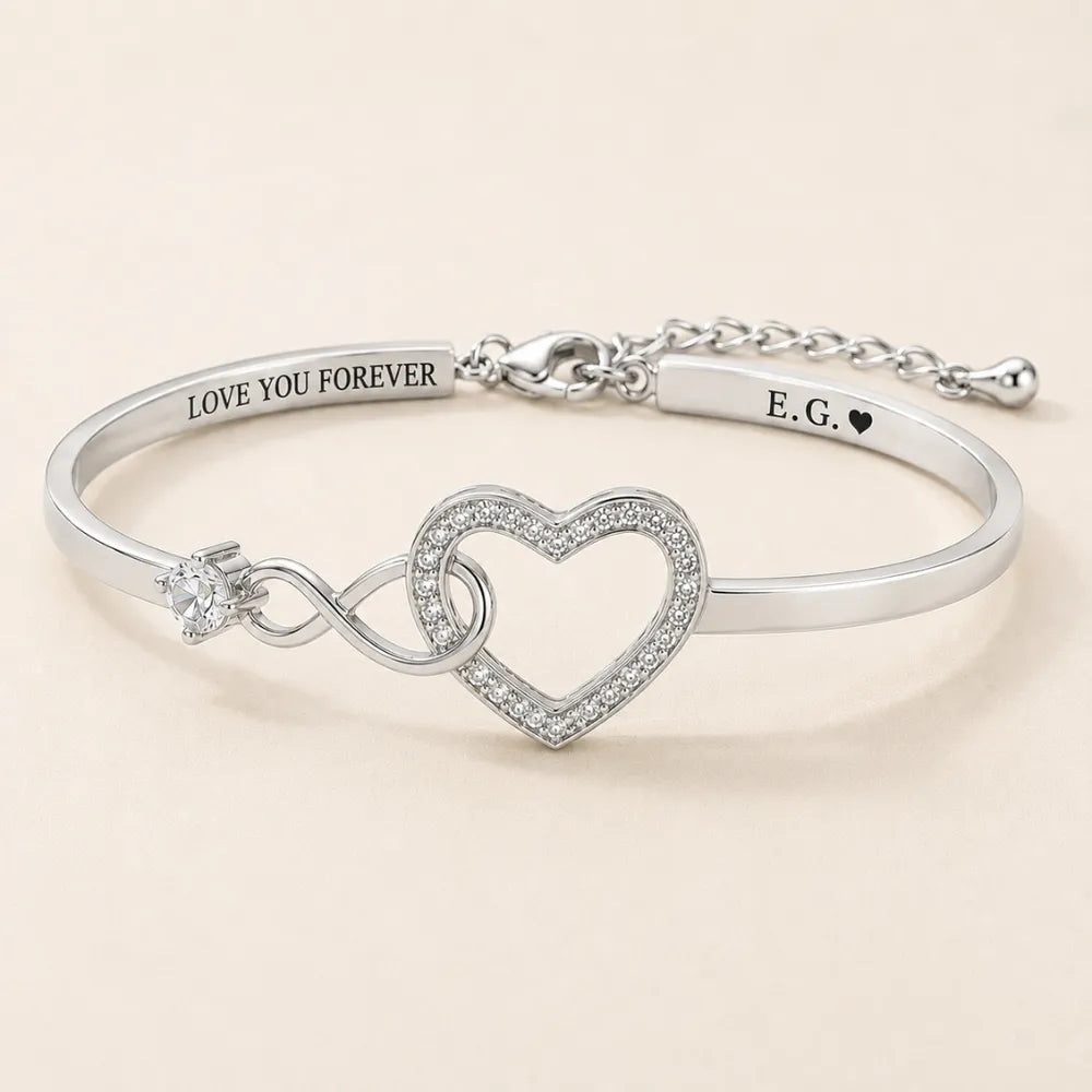 To My Daughter - Forever Linked Bracelet - 'Proud of the Woman You've Become'