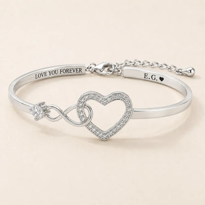 To My Daughter - Forever Linked Bracelet - 'Proud of the Woman You've Become'