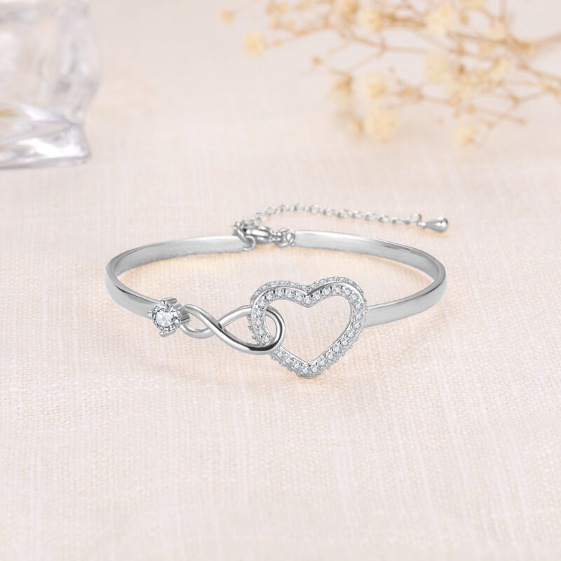 Infinity Heart Bracelet
