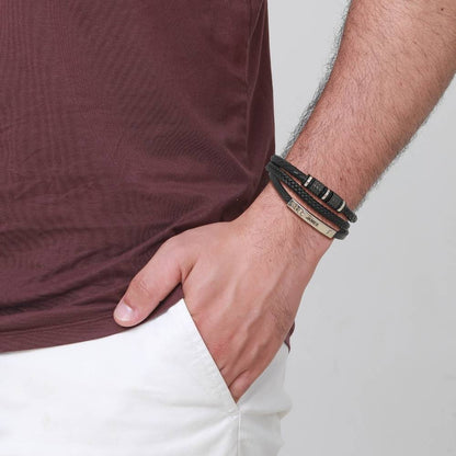 To My Man - Forever Together Name Bracelet