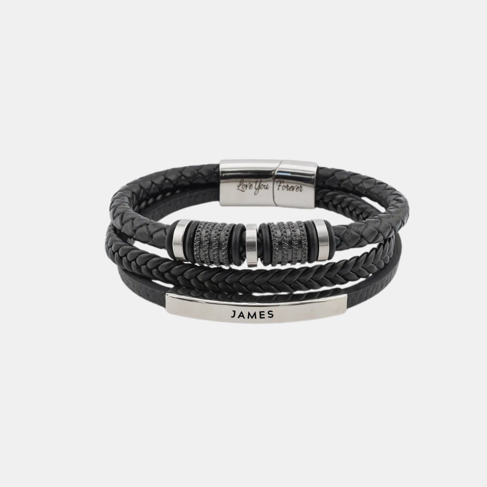 To My Man - Forever Together Name Bracelet