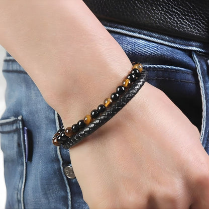 To My Son - Tiger Eye Protection Bracelet