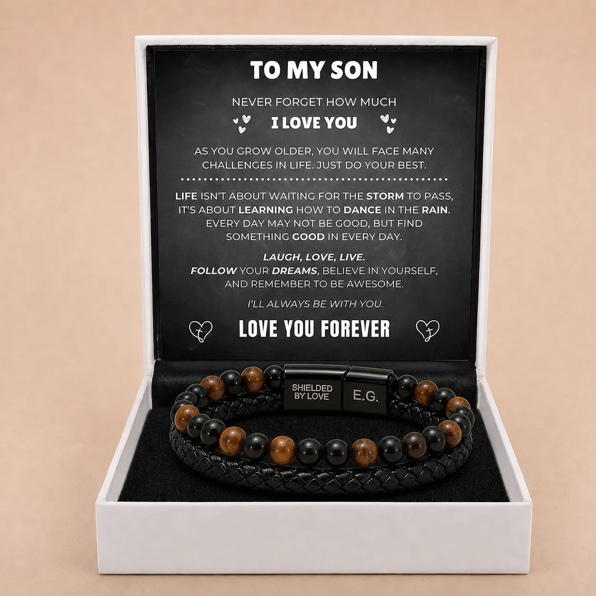 Tiger Eye Bracelet For Son