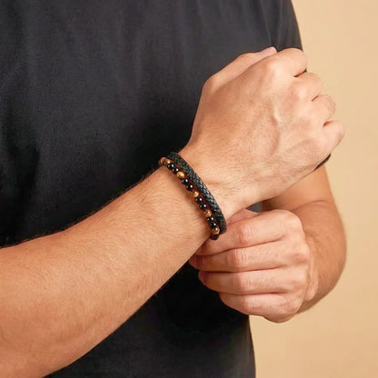 Shielded By Love Protection Bracelet For Son - Proud To Call You My Son
