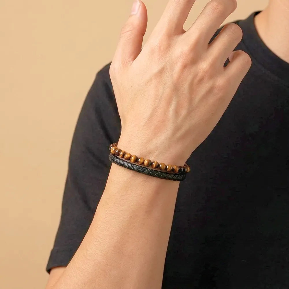 Shielded By Love Protection Bracelet For Son - Proud To Call You My Son