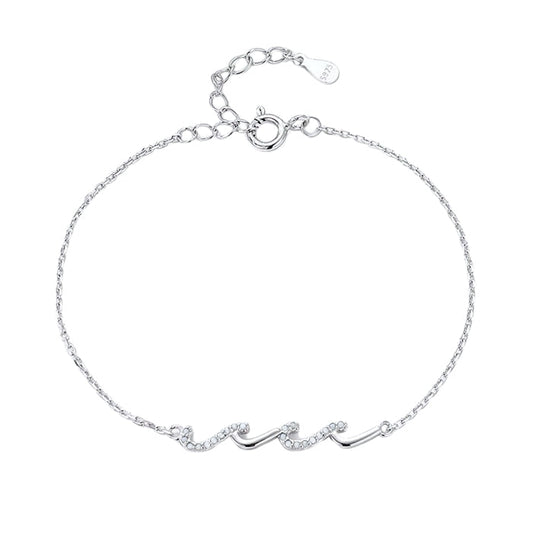 To My Sister - Triple Wave Friendship Matching Bracelet