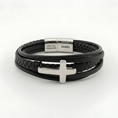 Eternal Protector Faith Bracelet for Son