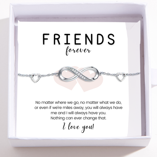 Infinite Love Bracelet For Best Friend - Friends Forever