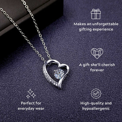 Love Heart Necklace For Soulmate - Find You Sooner And Love You Longer