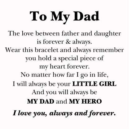 Dad Message Card