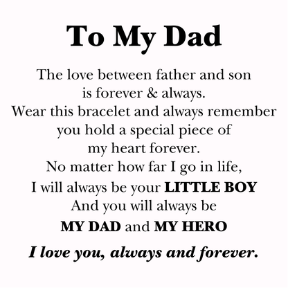 Dad Message Card