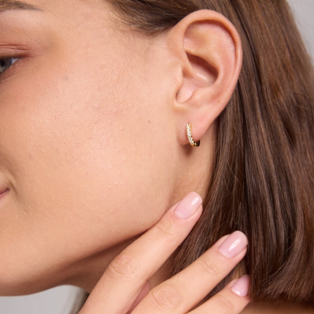 Huggie Hoop Earrings