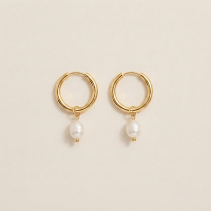 Mira Pearl Hoops