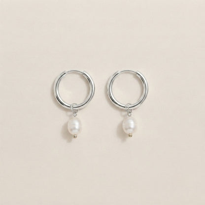 Mira Pearl Hoops
