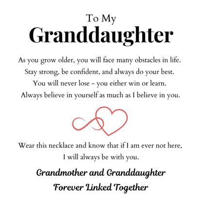 Granddaughter Message Card