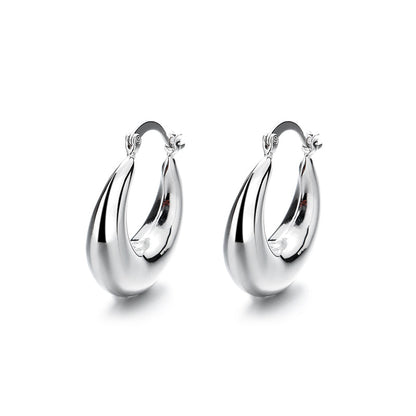 Radiant Hoop Earrings