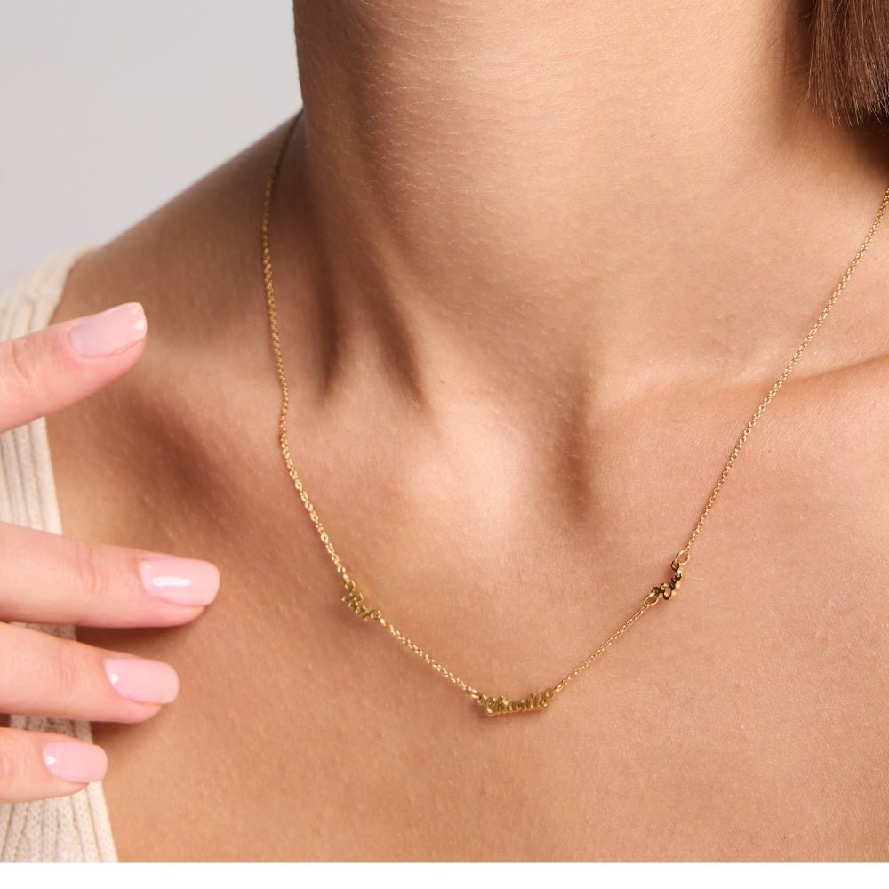 Multiple Name Necklace