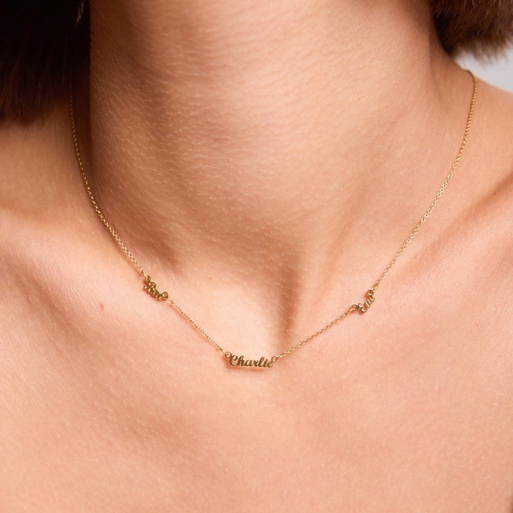 Multiple Name Necklace For Daughter