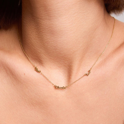 Multiple Name Necklace For Daughter