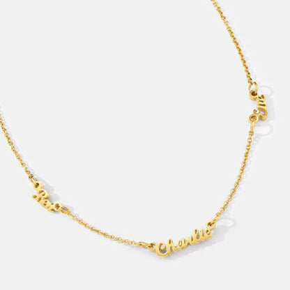 Multiple Name Necklace For Daughter