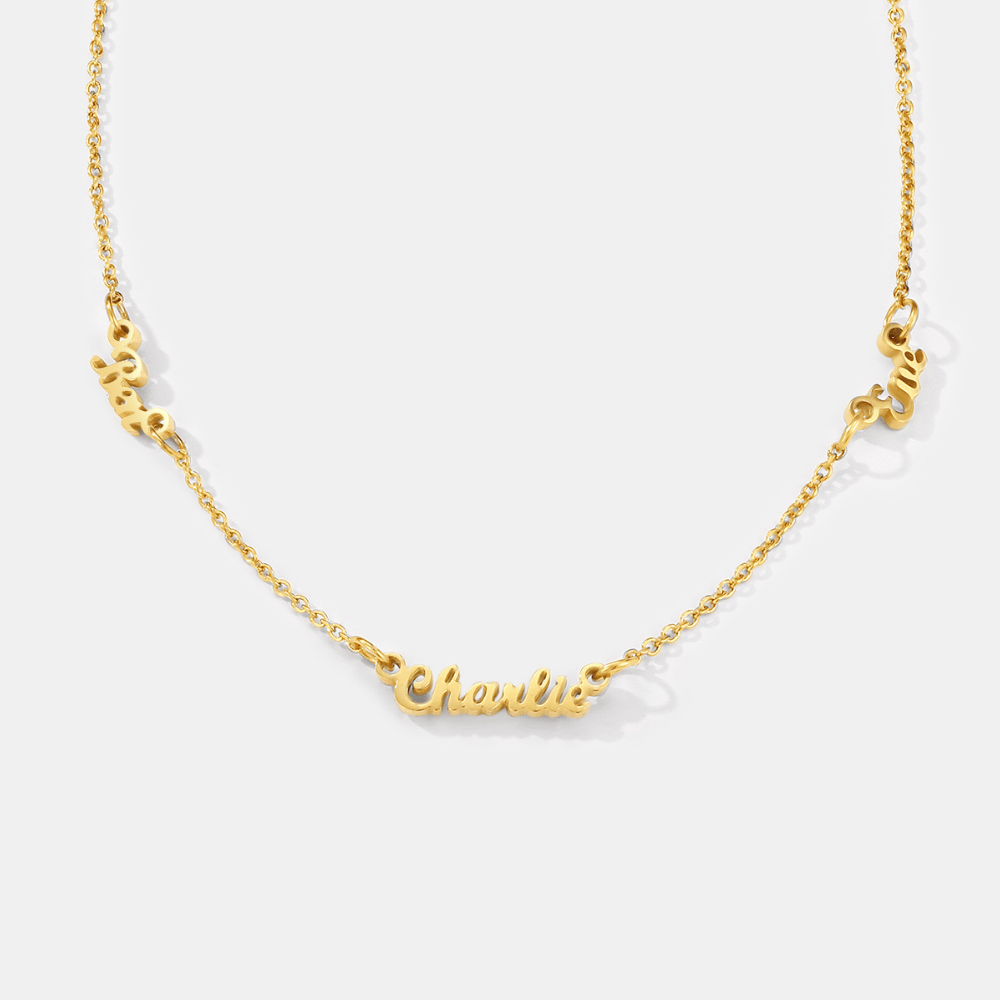 Multiple Name Necklace