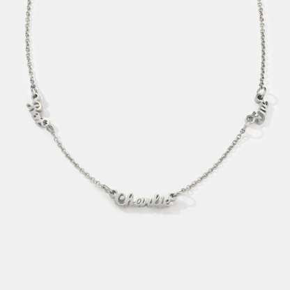 Multiple Name Necklace