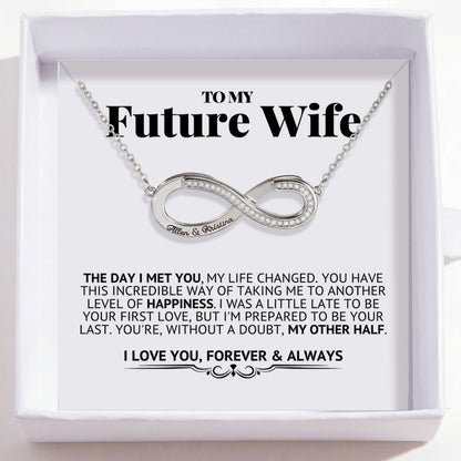 To My Future Wife – Love Is Infinity Necklace