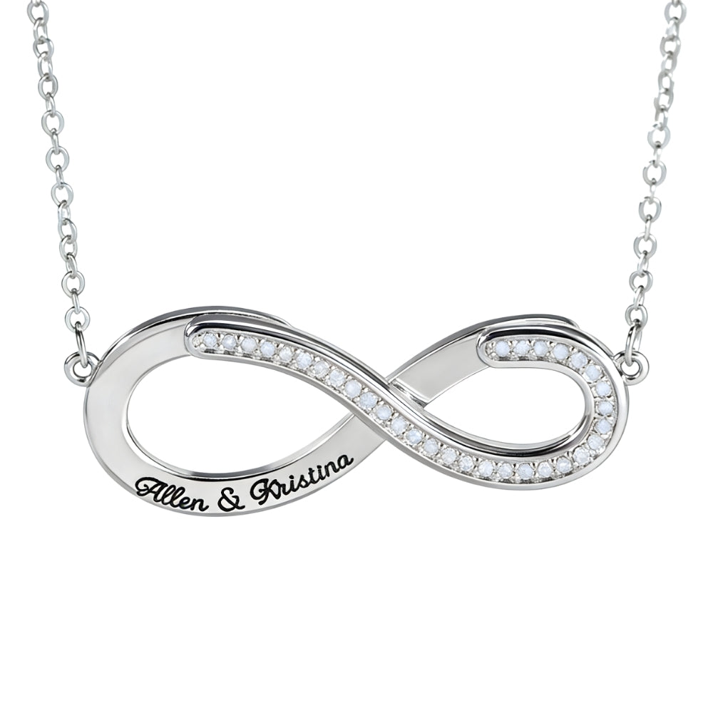 To My Wife – Love Is Infinity Necklace