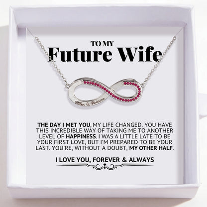 To My Future Wife – Love Is Infinity Necklace