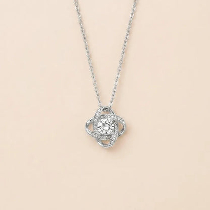 Love Knot Necklace for Daughter - Carry My Love With You