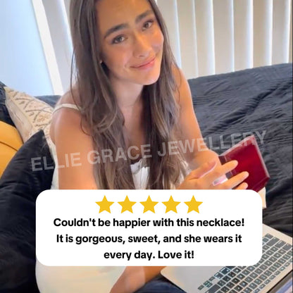 To My Daughter Necklace from Dad – Love Knot Necklace – Dad Got You