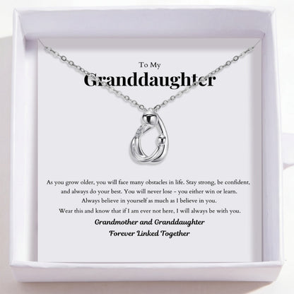 Hug Necklace for Granddaughter