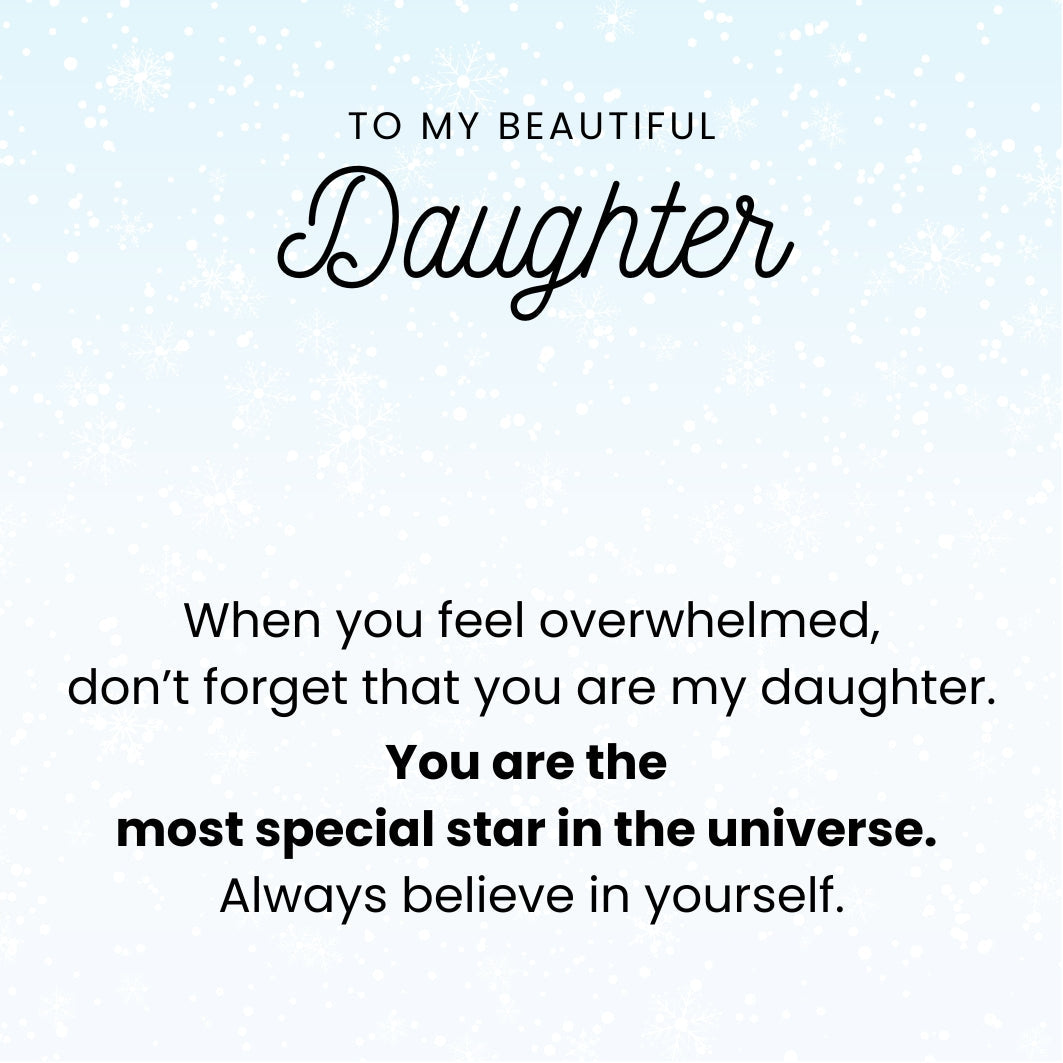 Daughter Message Card