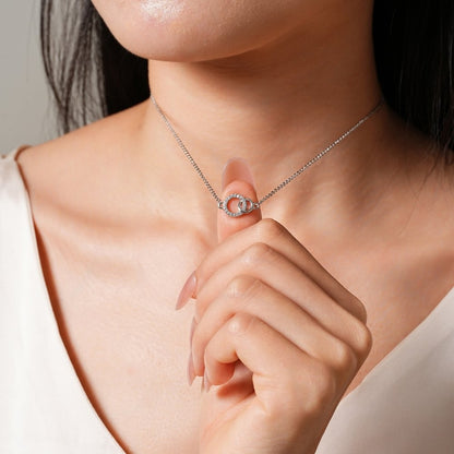 To My Beautiful Daughter - Perfect Pair Necklace