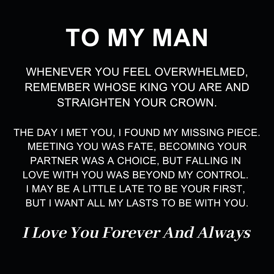 Man Message Card