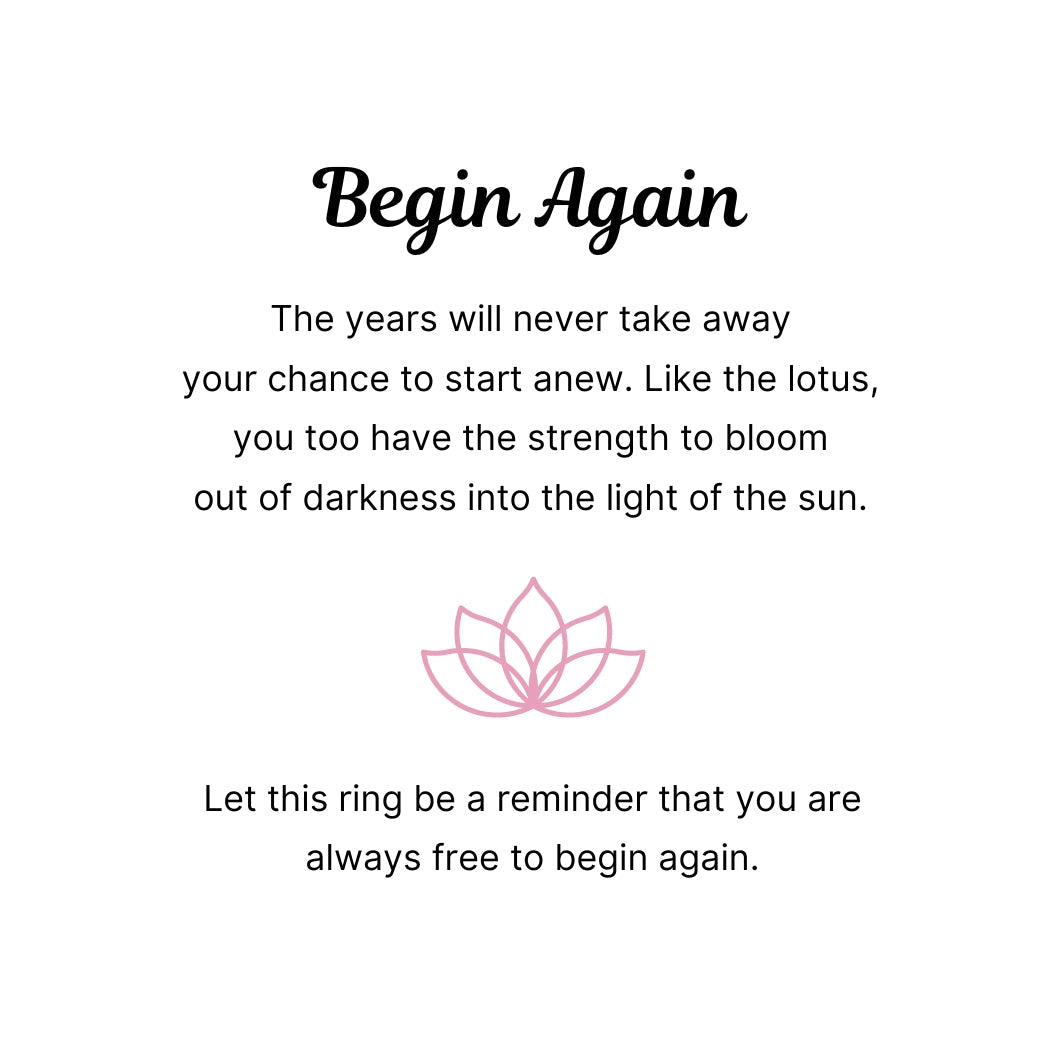 Lotus Ring Begin Anew